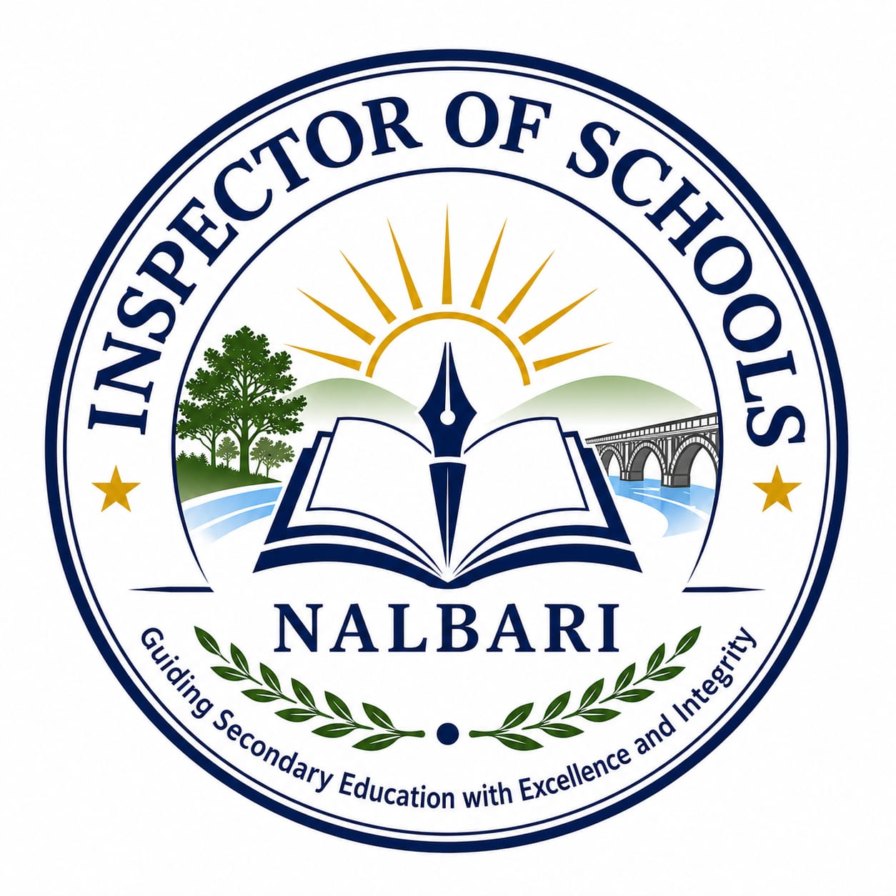Logo of Inspector of School , NDC, Nalbari